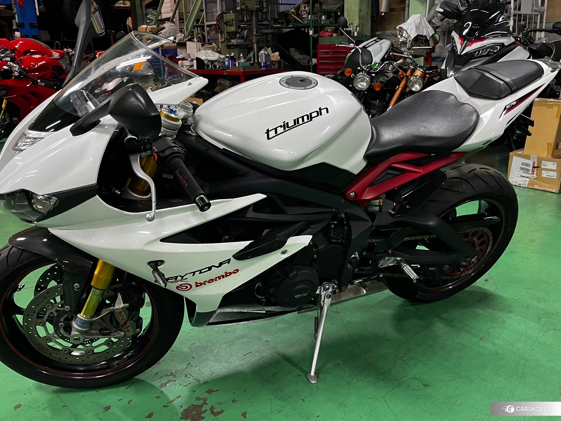 Проданный Triumph DAYTONA 675R 2014 из Японии, фото 4