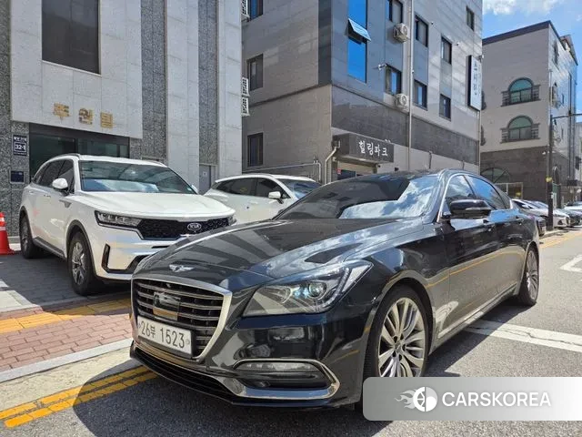 Genesis G80 2018 Черный из Кореи, фото 5