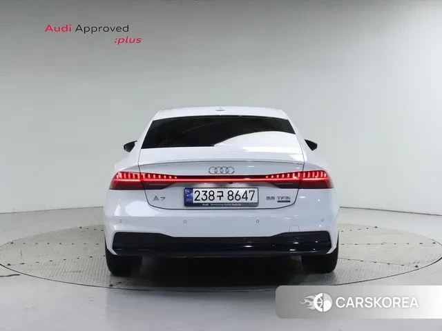 Audi A7 (4K) 2023 Белый из Кореи, фото 4