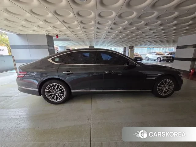 Genesis G80 (RG3) 2021 Темно-зеленый из Кореи, фото 4