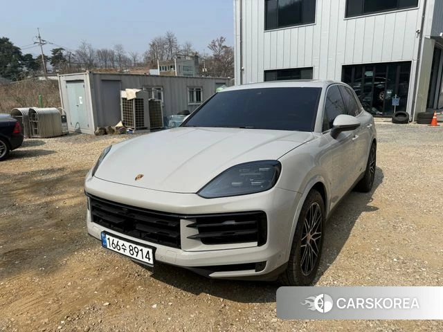 Porsche Cayenne (PO536) 2025 Серебристо-серый из Кореи, фото 4