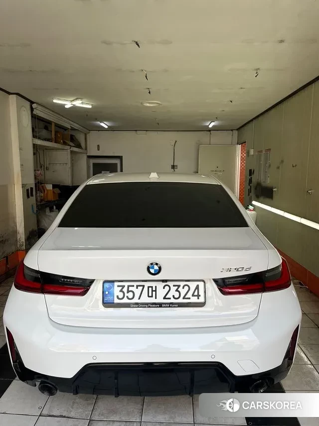 BMW 3 Series (G20) 2022 Белый из Кореи, фото 4