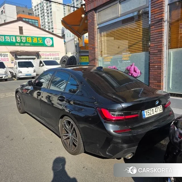 BMW 3 Series (G20) 2022 Черный из Кореи, фото 4