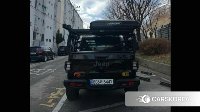 Jeep Gladiator (JT) 2022 Черный из Кореи, фото 4