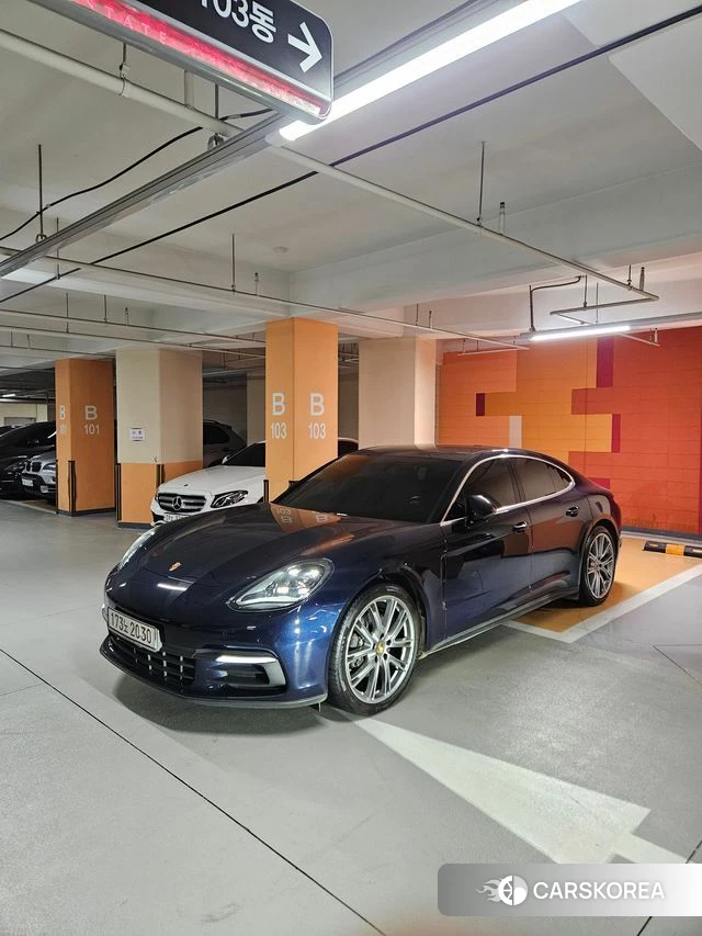 Porsche Panamera (971) 2020 Синий из Кореи, фото 4