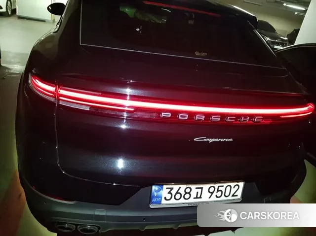 Porsche Cayenne (PO536) 2023 Черный из Кореи, фото 4