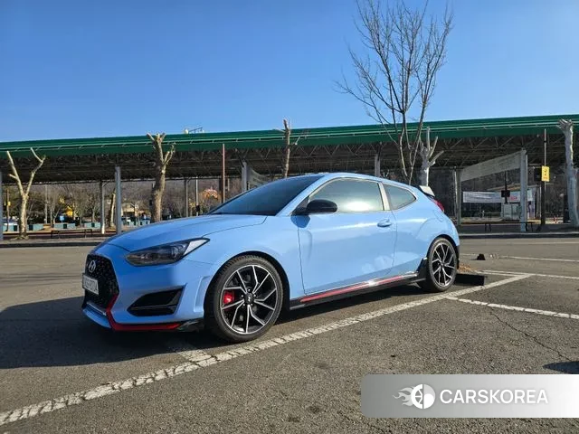 Hyundai Veloster (JS) 2022 Синий из Кореи, фото 4