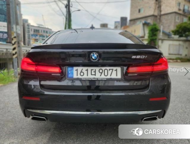 BMW 5 Series (G30) 2020 Черный из Кореи, фото 4