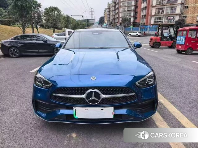 Mercedes-Benz C-class PHEV 2022 Синий из Китая, фото 4