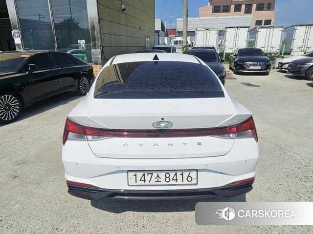 Hyundai Avante (CN7) 2022 Белый из Кореи, фото 6