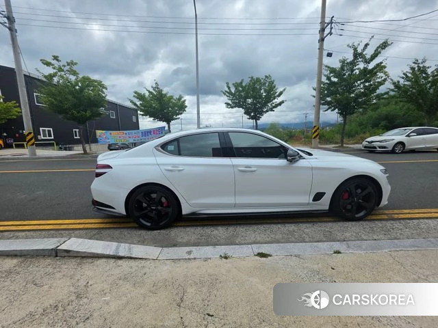 Genesis The New G70 2023 Белый из Кореи, фото 4
