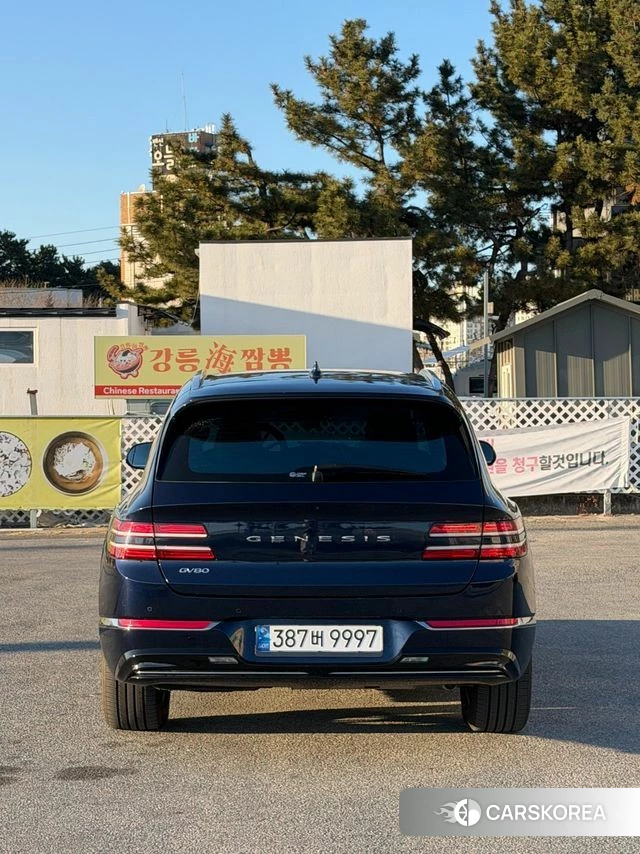 Genesis GV80 2020 Синий из Кореи, фото 4