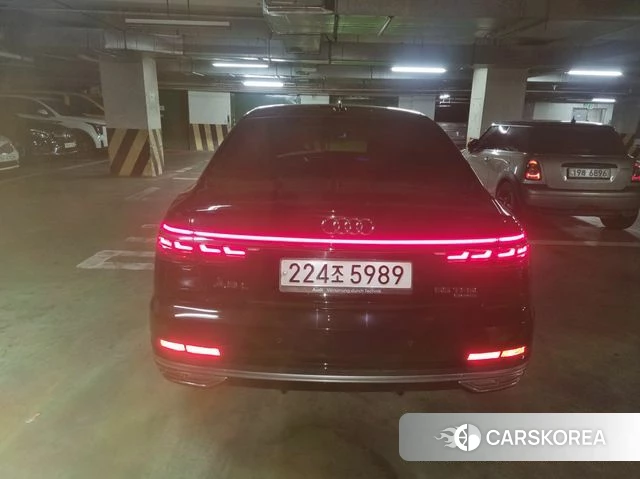 Audi A8 (D5) 2021 Черный из Кореи, фото 4