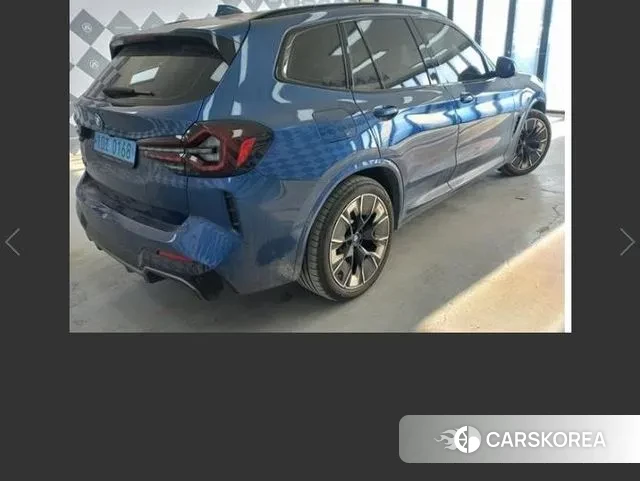BMW iX3 2022 Синий из Кореи, фото 5