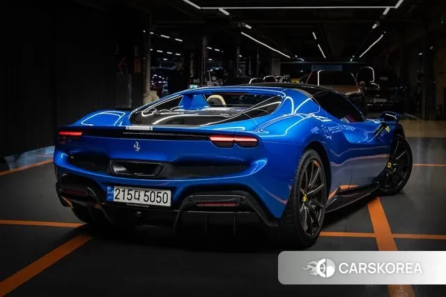 Ferrari 296 GTS 2023 Синий из Кореи, фото 4