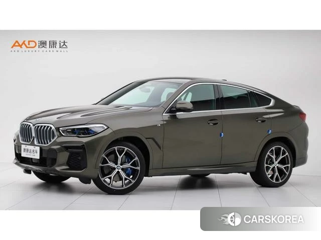 BMW X6 2022 Серебристо-серый из Китая, фото 4