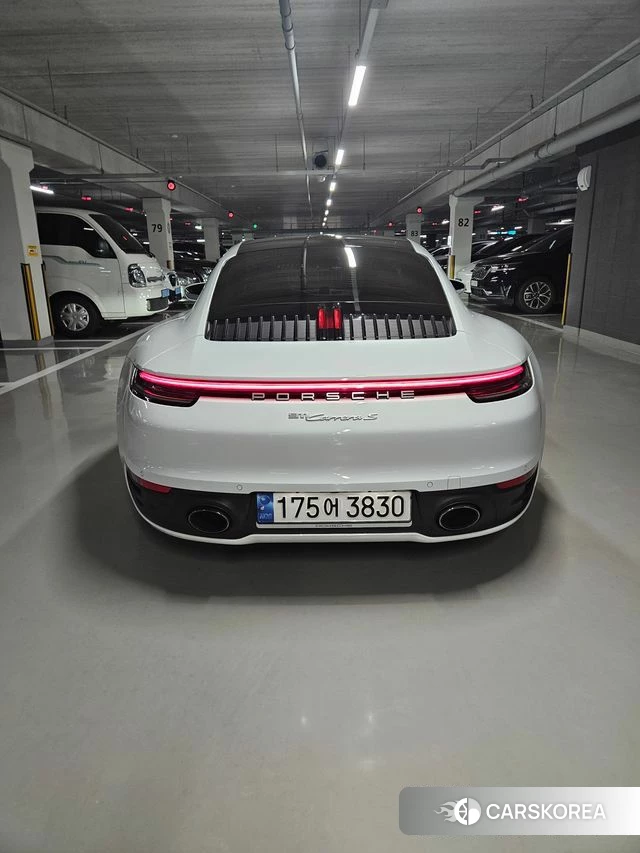 Porsche 911(992) 2022 Белый из Кореи, фото 4