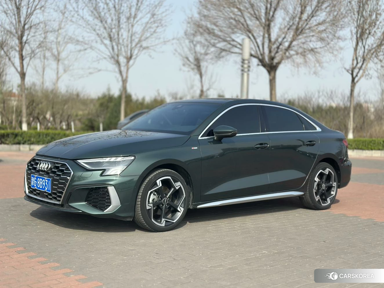 Audi A3 2023 Зеленый из Китая, фото 4