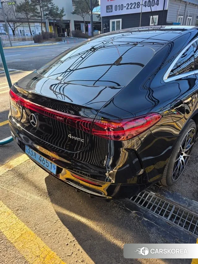 Mercedes-Benz EQS V297 2022 Черный из Кореи, фото 4