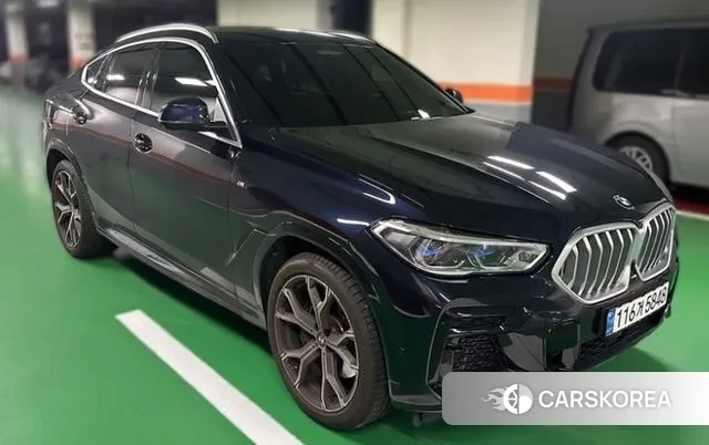 BMW X6 (G06) 2023 Синий из Кореи, фото 4