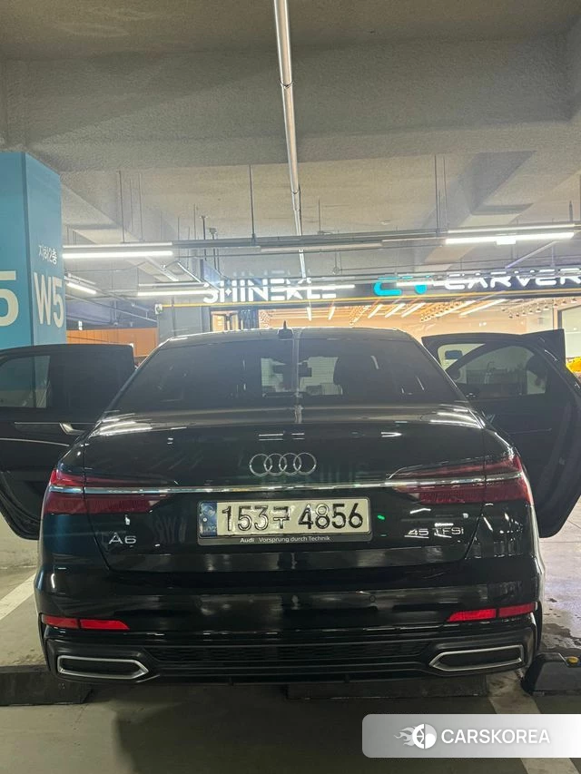 Audi A6 (C8) 2021 Черный из Кореи, фото 4