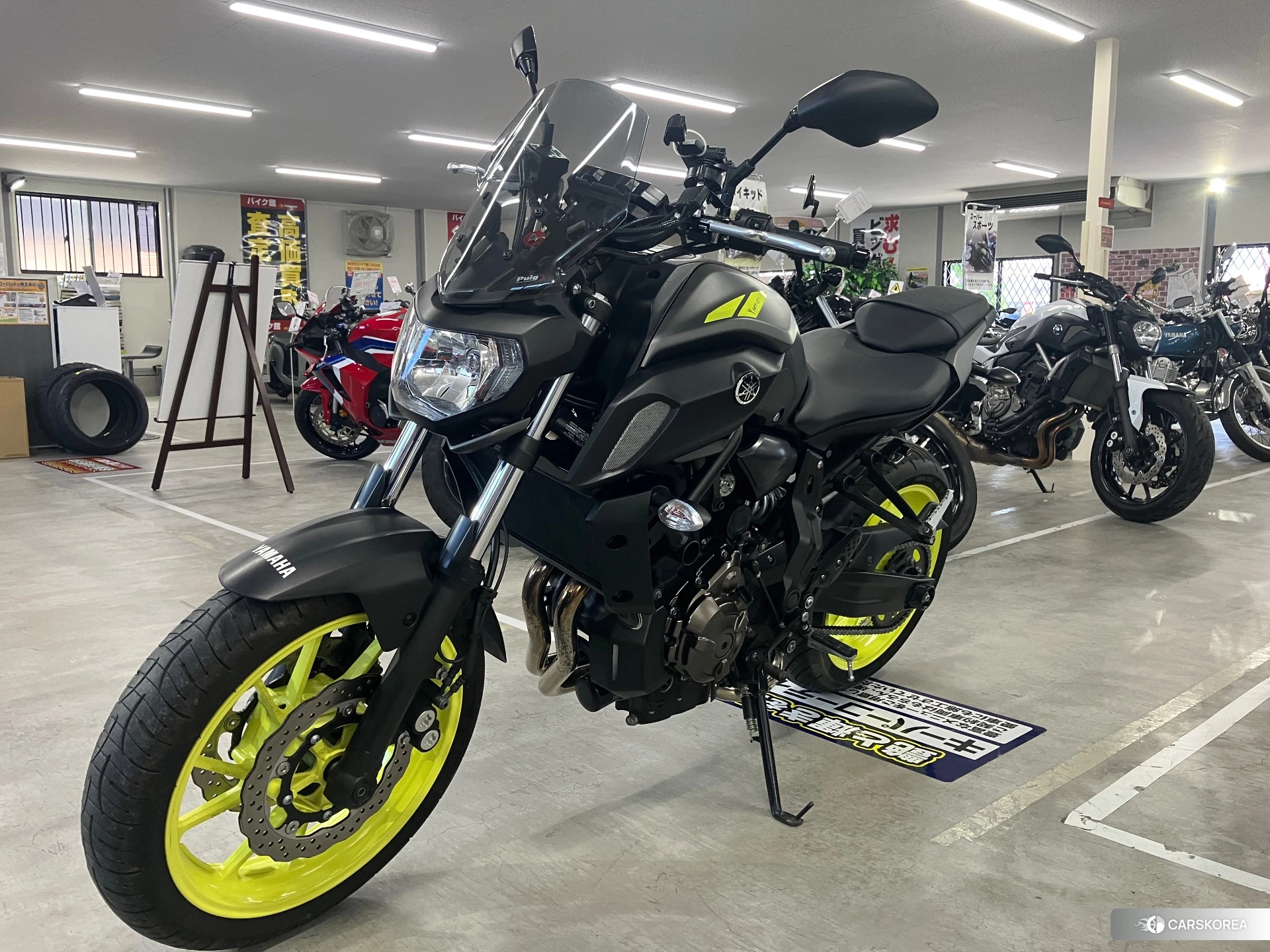 Yamaha MT-07 2018 из Японии, фото 4