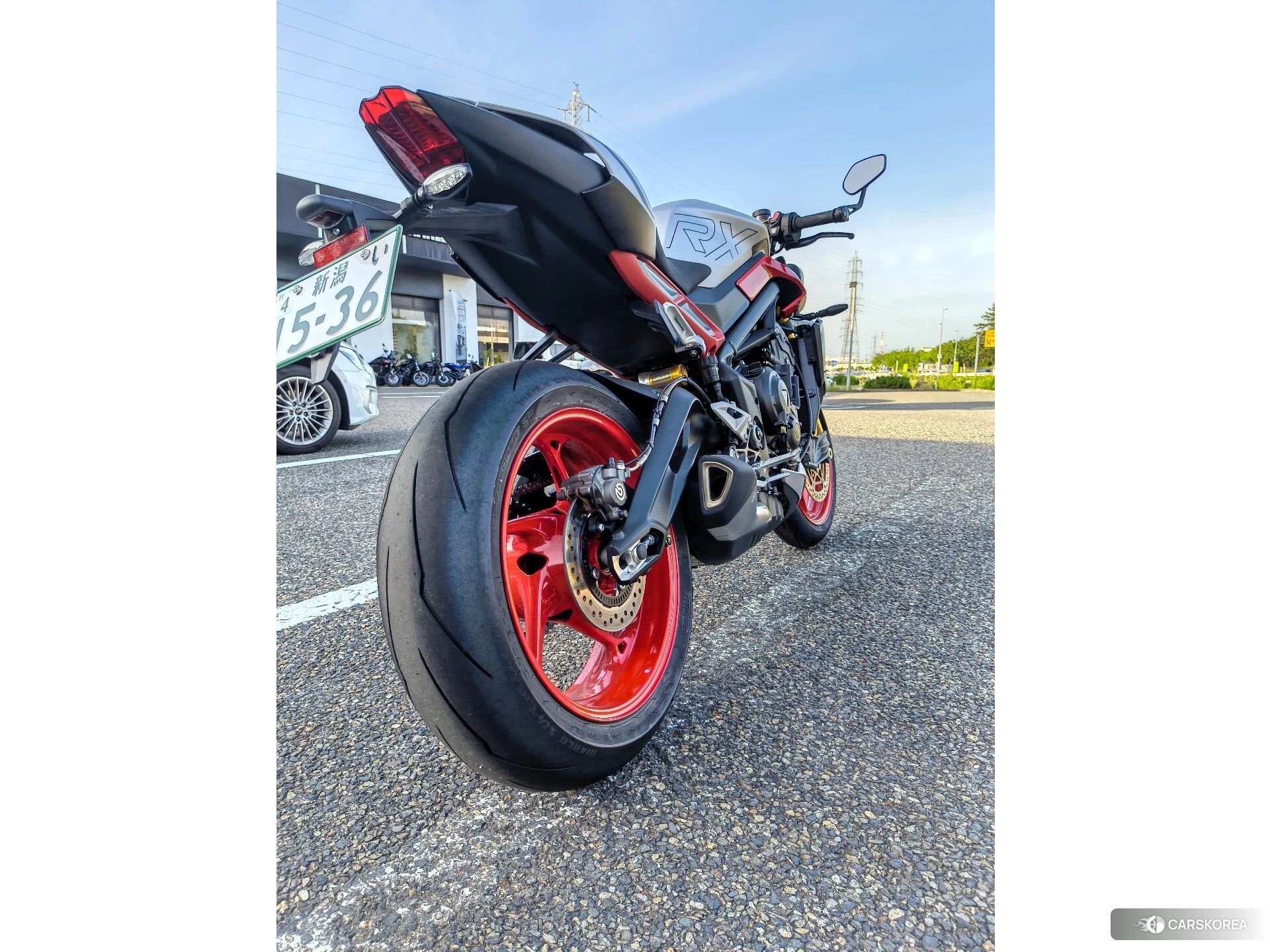 Проданный Triumph STREET TRIPLE RX 2026 из Японии, фото 3