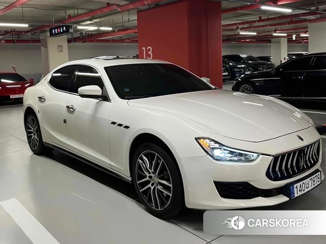 Maserati Ghibli 2018 Белый из Кореи, фото 4