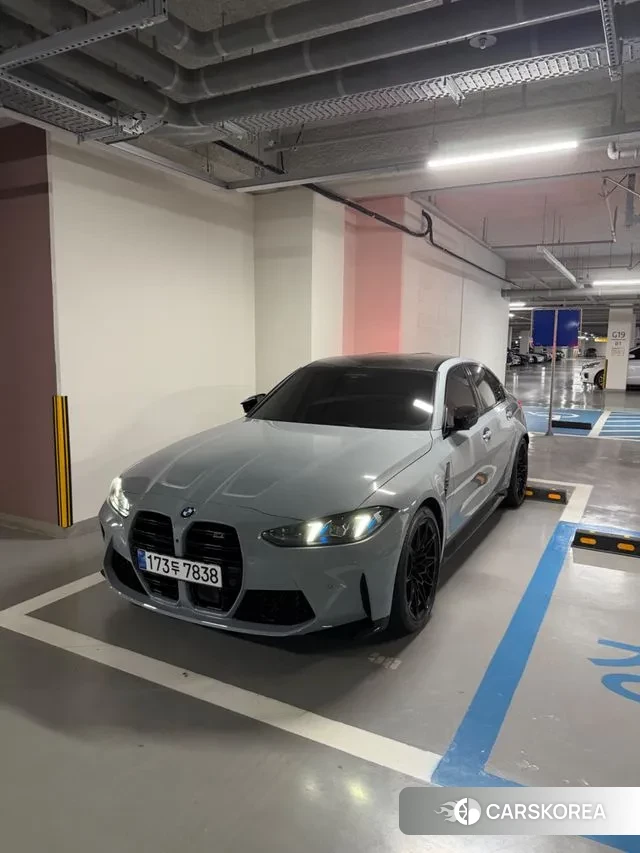 BMW M3 (G80) 2025 Серый из Кореи, фото 4