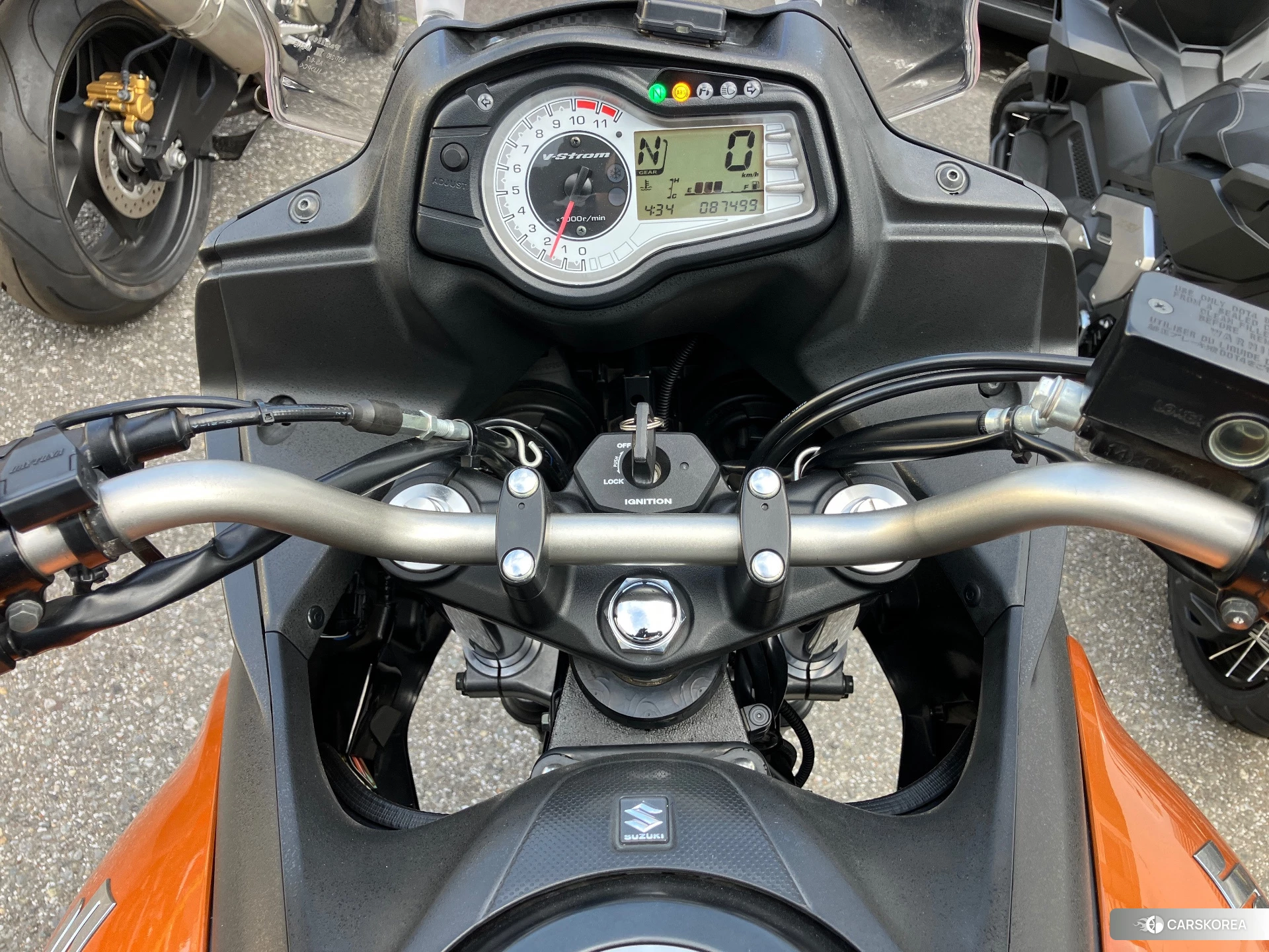 Проданный Suzuki V-STROM 650 DL650 ABS 2017 из Японии, фото 4