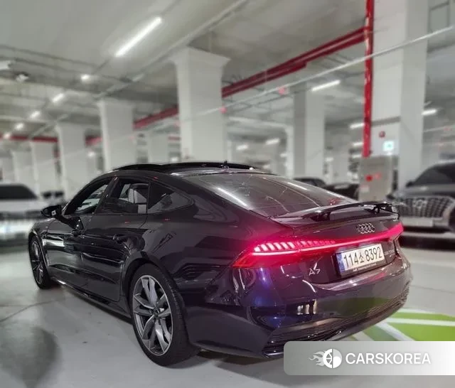 Audi A7 (4K) 2022 Синий из Кореи, фото 6