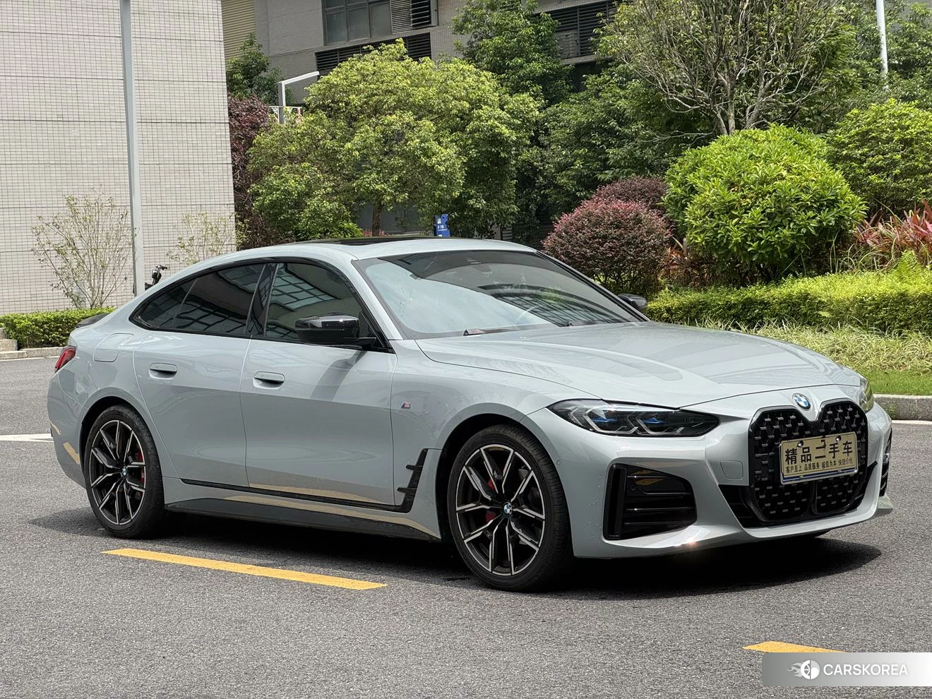 BMW 4 series 2021 Серебристо-серый из Китая, фото 4