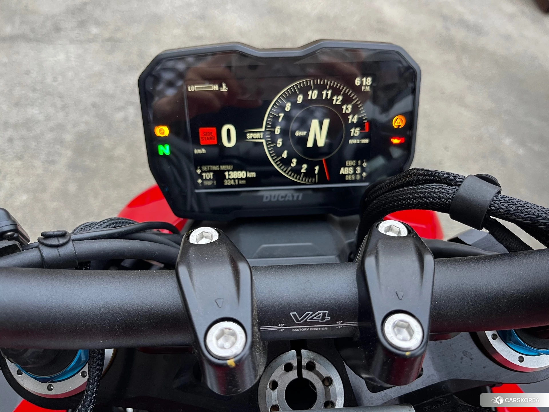 Проданный Ducati STREETFIGHTER V4 S 2021 из Японии, фото 5