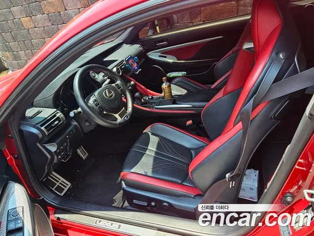 Lexus RC F 2019 Красный из Кореи, фото 4