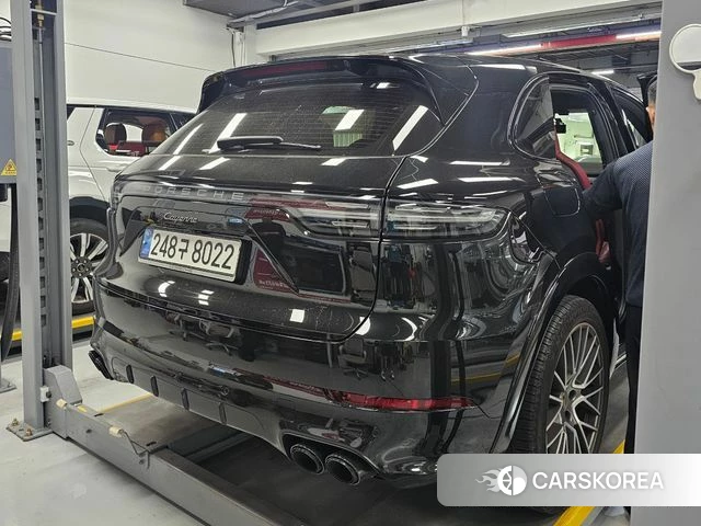 Porsche Cayenne (PO536) 2022 Черный из Кореи, фото 4