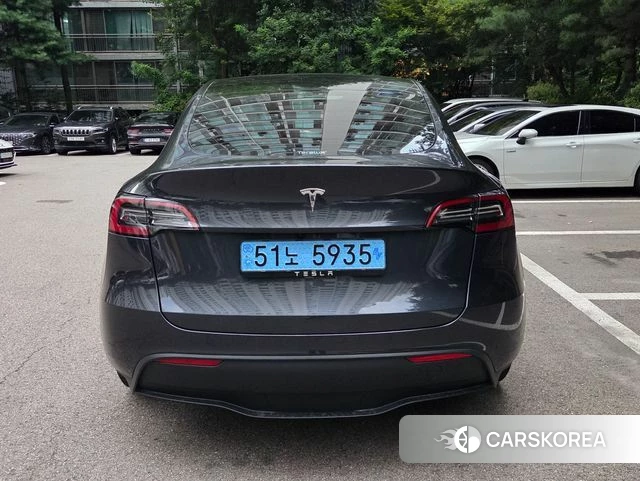 Tesla Model Y 2025 Серый из Кореи, фото 4