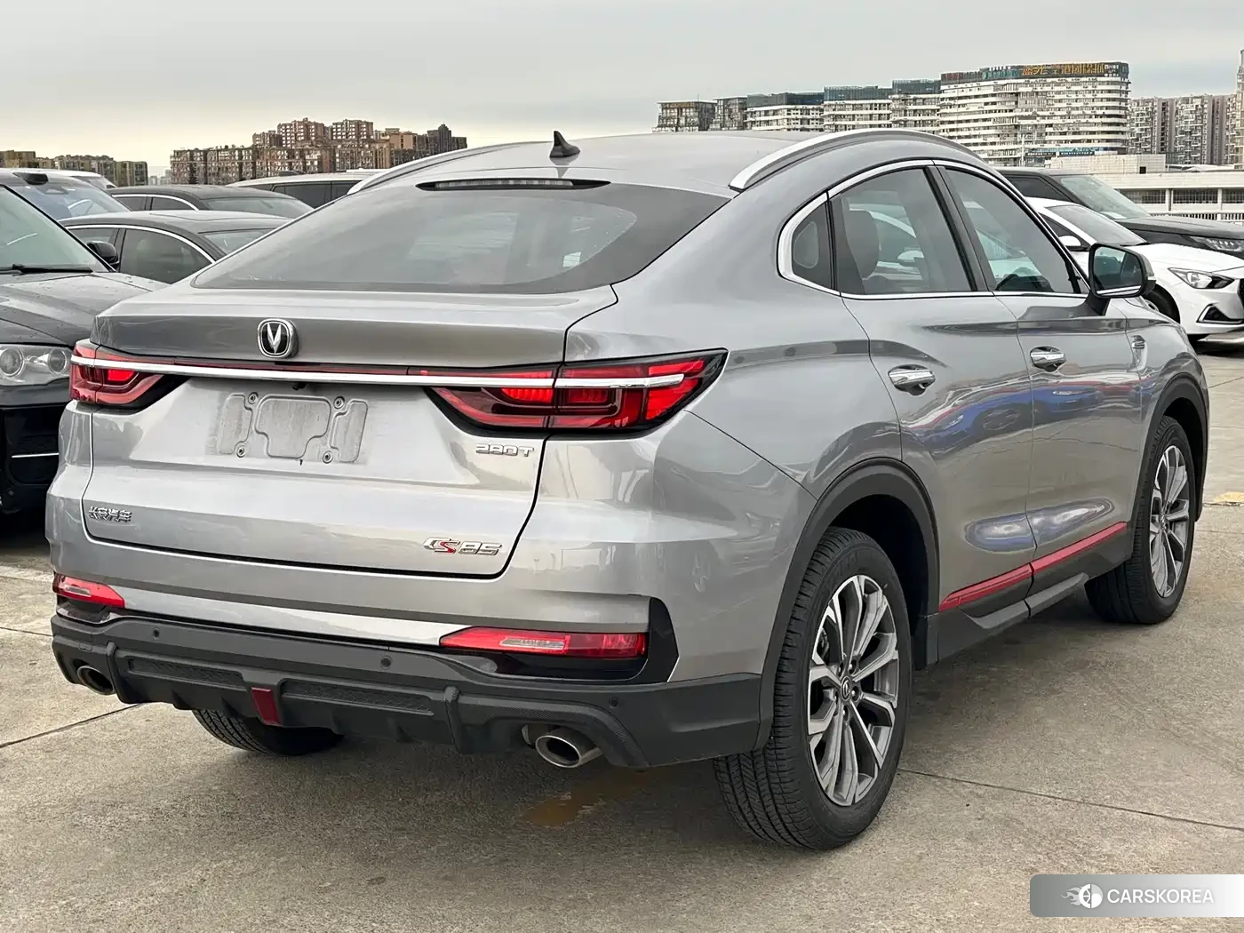 Chang'an Changan CS85 COUPE 2022 Silver/gray из Китая, фото 4