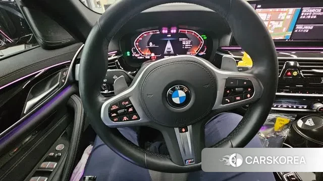 BMW 5 Series (G30) 2022 Черный из Кореи, фото 4