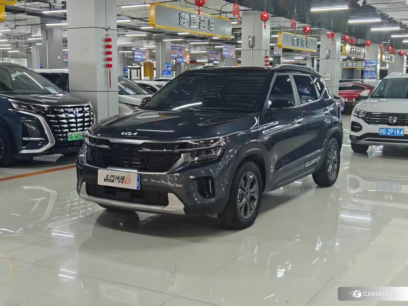 Kia Seltos 2023 Зеленый из Китая, фото 5