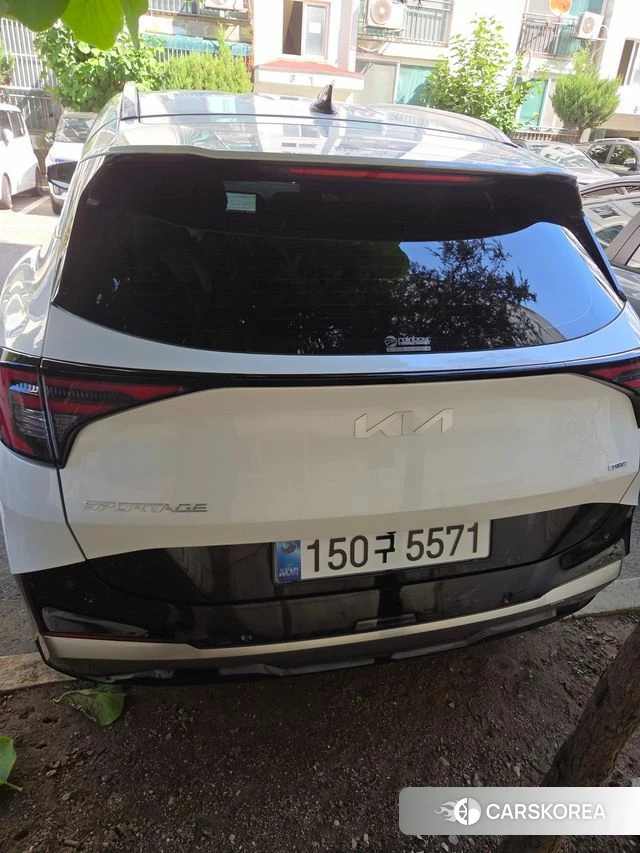 Kia The New Sportage 5th Generation Hybrid 2025 Белый из Кореи, фото 4