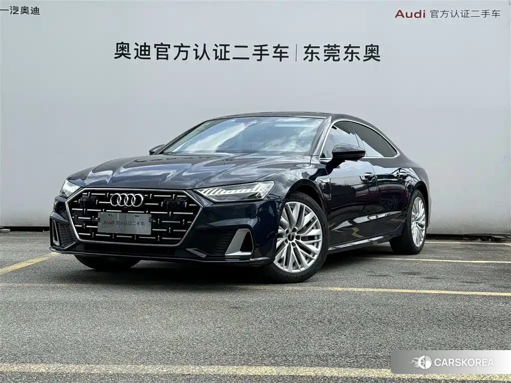 Audi A7L 2023 Синий из Китая, фото 5
