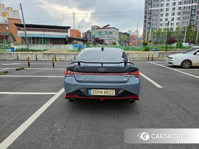 Hyundai Avante (CN7) 2021 Серый из Кореи, фото 4