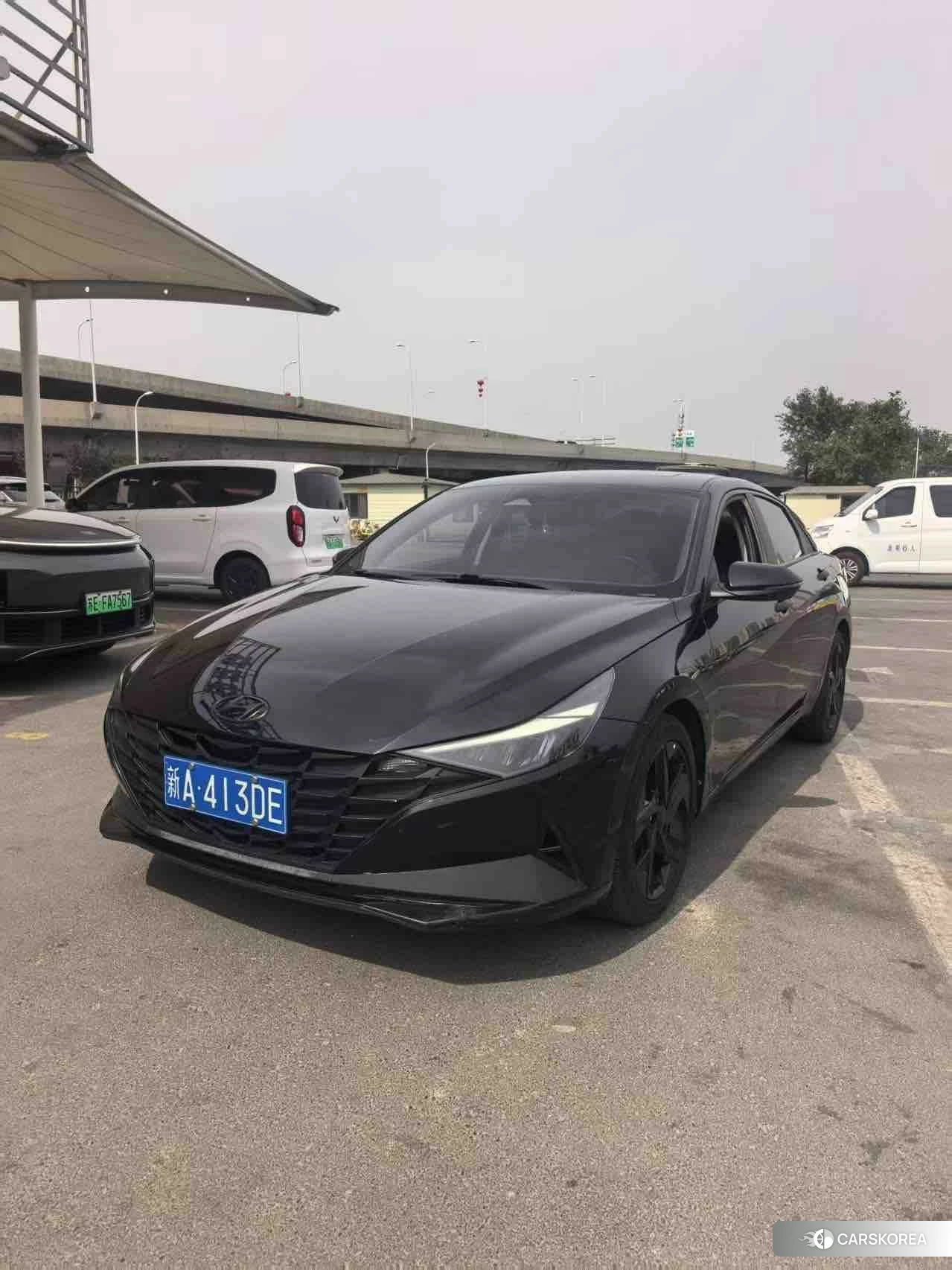 Hyundai Elantra 2022 Черный из Китая, фото 4