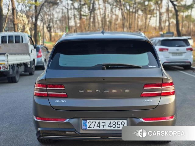 Genesis GV80 2021 Темно-зеленый из Кореи, фото 5