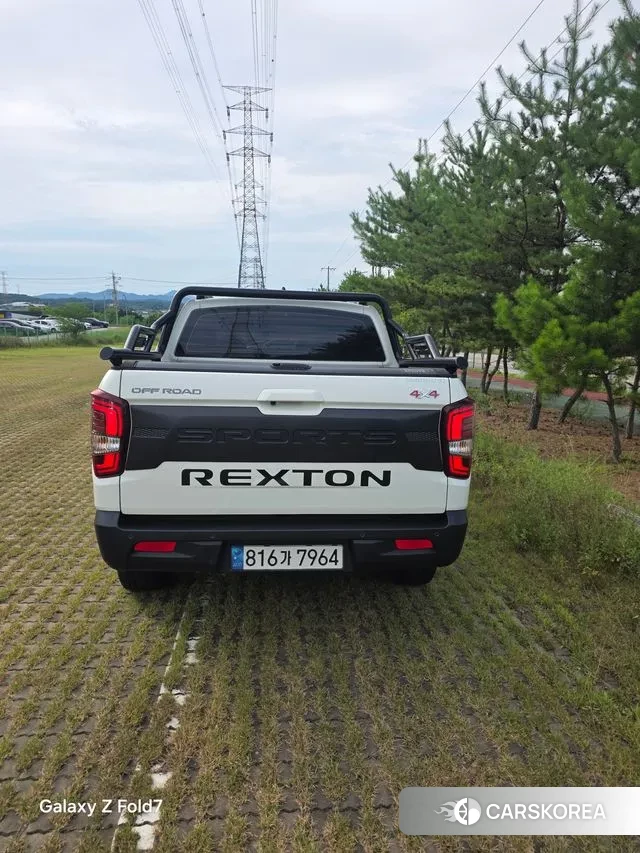 Ssangyong The New Rexton Sport 2023 Белый из Кореи, фото 4