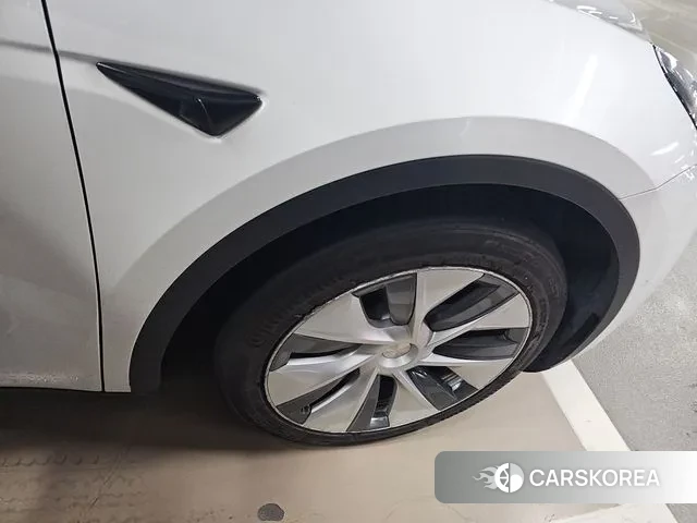 Tesla Model Y 2021 Белый из Кореи, фото 5
