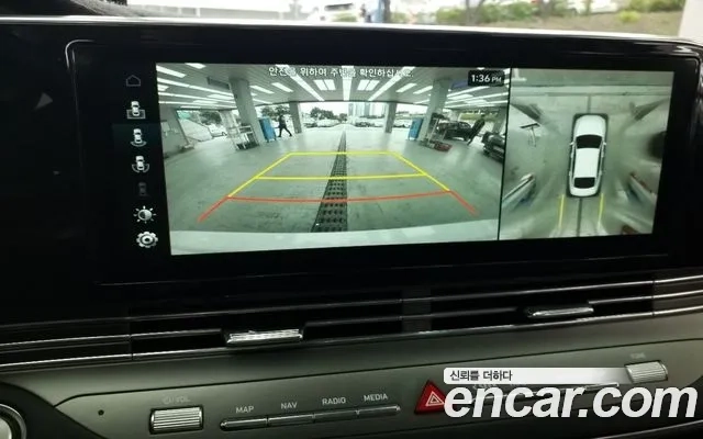 Hyundai The New Grandeur IG Hybrid 2020 Белый из Кореи, фото 4