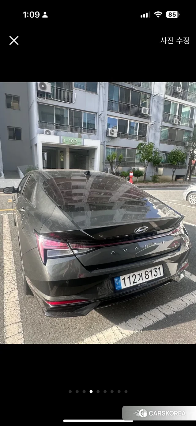 Hyundai Avante (CN7) 2020 Серый из Кореи, фото 4