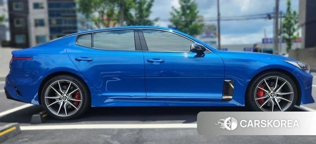 Kia Stinger 2018 Синий из Кореи, фото 6