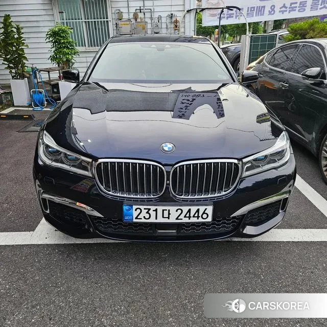 BMW 7 Series (G11) 2018 Черный из Кореи, фото 4